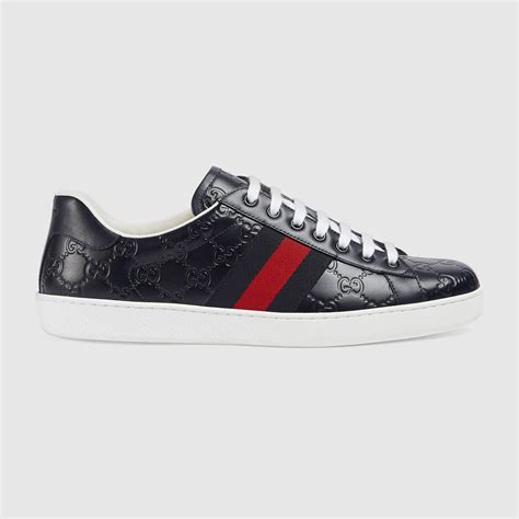 how to lace up gucci ace sneakers|gucci men's low top sneakers.